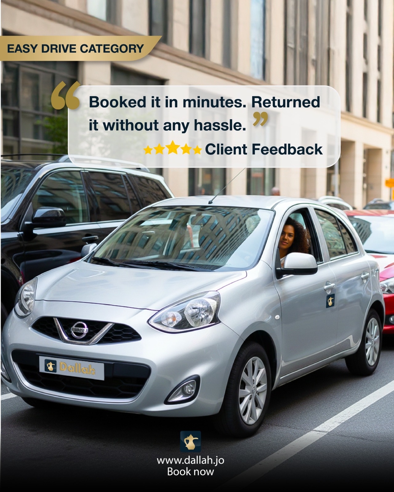 Booked it in minutes. Returned it without any hassle.